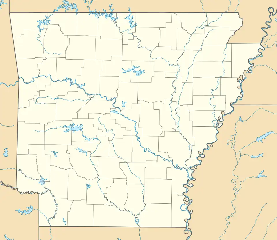 Eaker AFB is located in Arkansas
