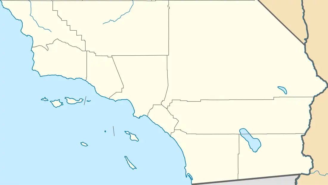 Tehachapi Pass is located in southern California