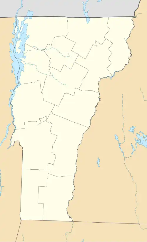 Castleton is located in Vermont
