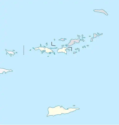 Point Udall (U.S. Virgin Islands) is located in the U.S. Virgin Islands