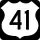 U.S. Highway 41 Business marker