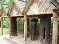 Kurpie beehive at Skansen Kurpiowski
