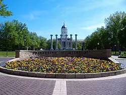The circle drive