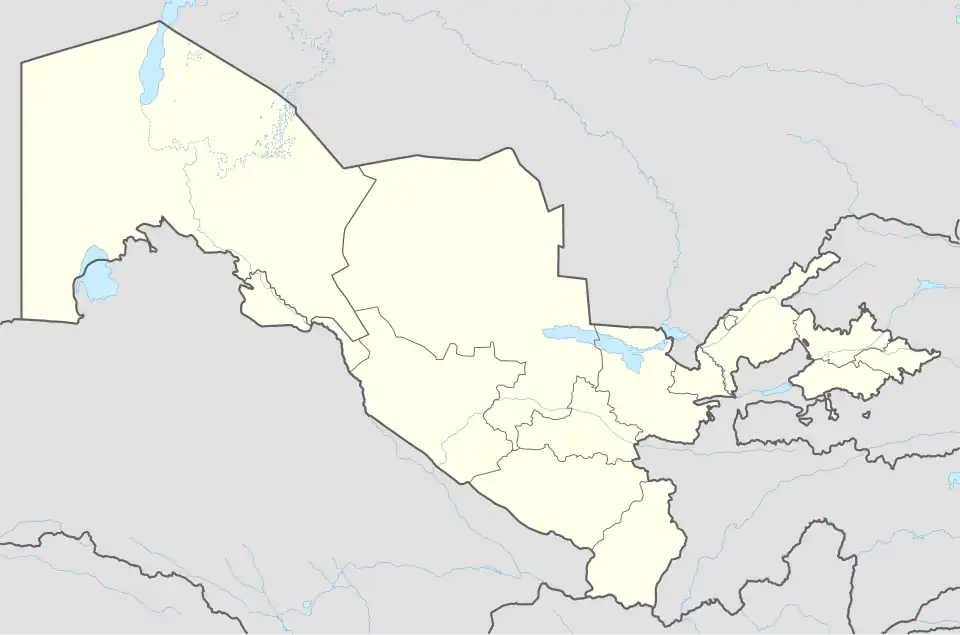 Mangʻit is located in Uzbekistan