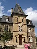The old lycée or grammar school building, a landmark in secularization when it was built.