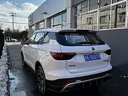 VGV U75 Plus (rear)