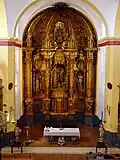 The retablo in el Convento de la Merced