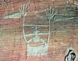 The sorcerer, Vallée des Merveilles, France