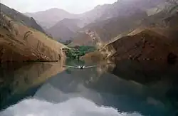 The waterway leading to Varian