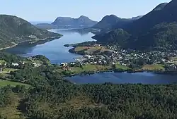 View of the village
