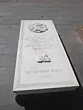 Vazgen I's tombstone
