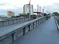 The swinging span of the bridge deck, 2016