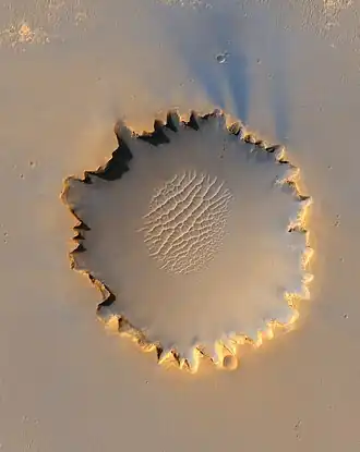 Victoria crater (HiRise).