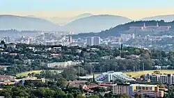 View over Lukasrand
