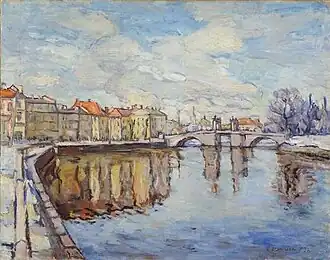 Motive from Tartu, Villem Ormisson, 1937