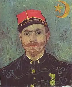 Paul-Eugène Milliet (The Lover), 1888 Oil on canvas, 60 x 49 cm Kröller-Müller Museum, Otterlo (F473)
