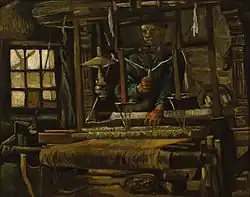 Weaver, Seen from the Front, 1884, Museum Boijmans Van Beuningen, Rotterdam (F27)
