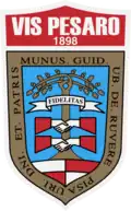 Logo adopted in 2006 by the new Vis Pesaro.