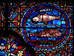 Appearing in Chartres Cathedral in Chartres