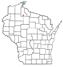 Location of Chippewa, Wisconsin