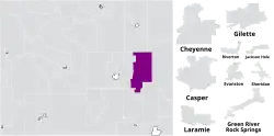 Map of the district