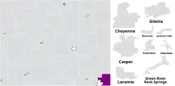 Map of the district