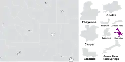 Map of the district