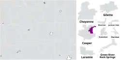 Map of the district