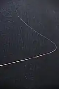 Alex Schulz highlining in 100 km/h winds in France