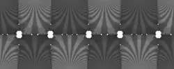 An image of the dynamical plane for f(z)=z+2\pi\sin(z).
