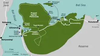 Map of the park