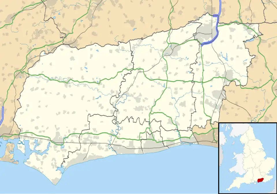 Ardingly is located in West Sussex