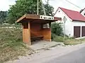 Bus stop shelter