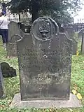 William Hughes, died 1813, Master Shipwright, HM Dockyard; assisted Prince Edward in the design of St. George's Round Church[112][113]