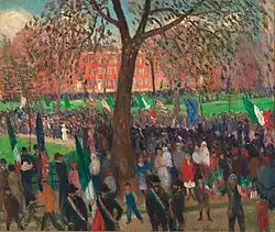 Parade, Washington Square (1912)