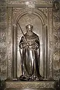 Statue of Saxonian prince-elector Frederick III, "the Wise"