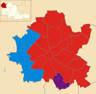 2014 results map