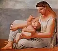 Pablo Picasso, Example of the classical principles of art during the return to order.