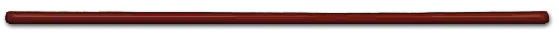 A Jo made of red oak, approximately 128 cm long