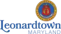 Wordmark of the Town of Leonardtown