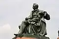 Aleksander Fredro Monument, originally built in Lwów, moved in 1956 to Wrocław