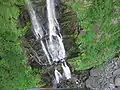 Wulai Falls as seen from above from the Gondola
