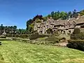The house from the lawn