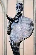 Yeats (bronze) 1990. 240 cm.