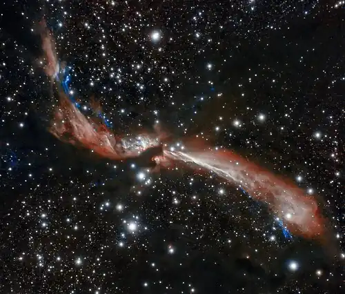 Young stellar jet MHO 2147 [4]