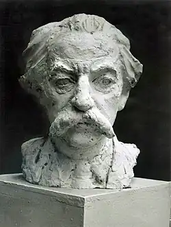 Portrait of Yuri Lotman, Russian literary scholar. 1980