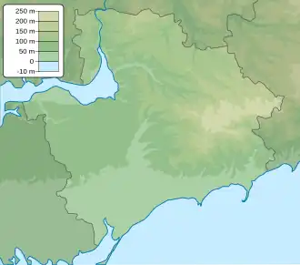 Tokmak is located in Zaporizhzhia Oblast