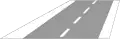 Sign 340 Guide (broken) line marking