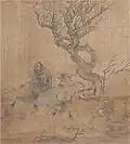 Zhong Kui, the Demon Queller (17th century), in which Zhong Kui rides an ox while quelled demons carry his sword or lead his ox