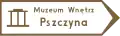 E-9 "signpost to museum"